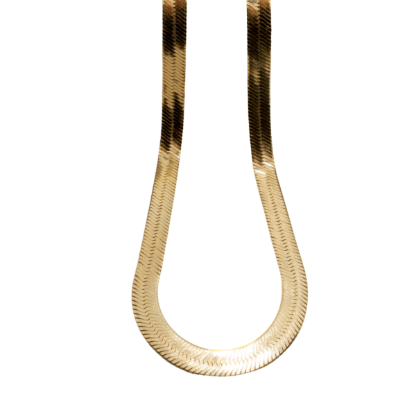 18k gold HN Cleopatra Choker - bold statement necklace